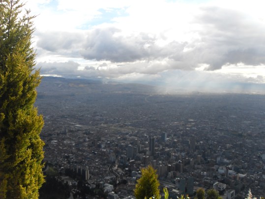 Imagen obtenida desde el cerro de Monserrate.